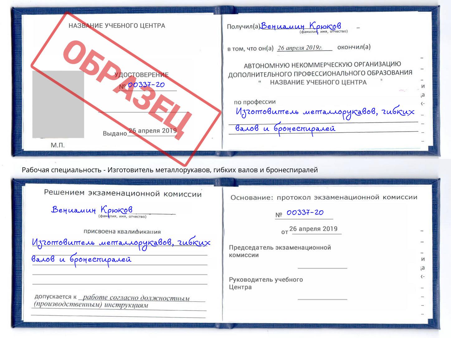 Изготовитель металлорукавов, гибких валов и бронеспиралей Фурманов