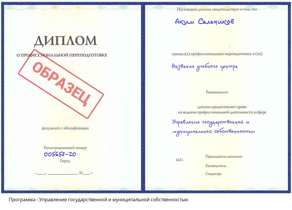 Управление государственной и муниципальной собственностью Фурманов